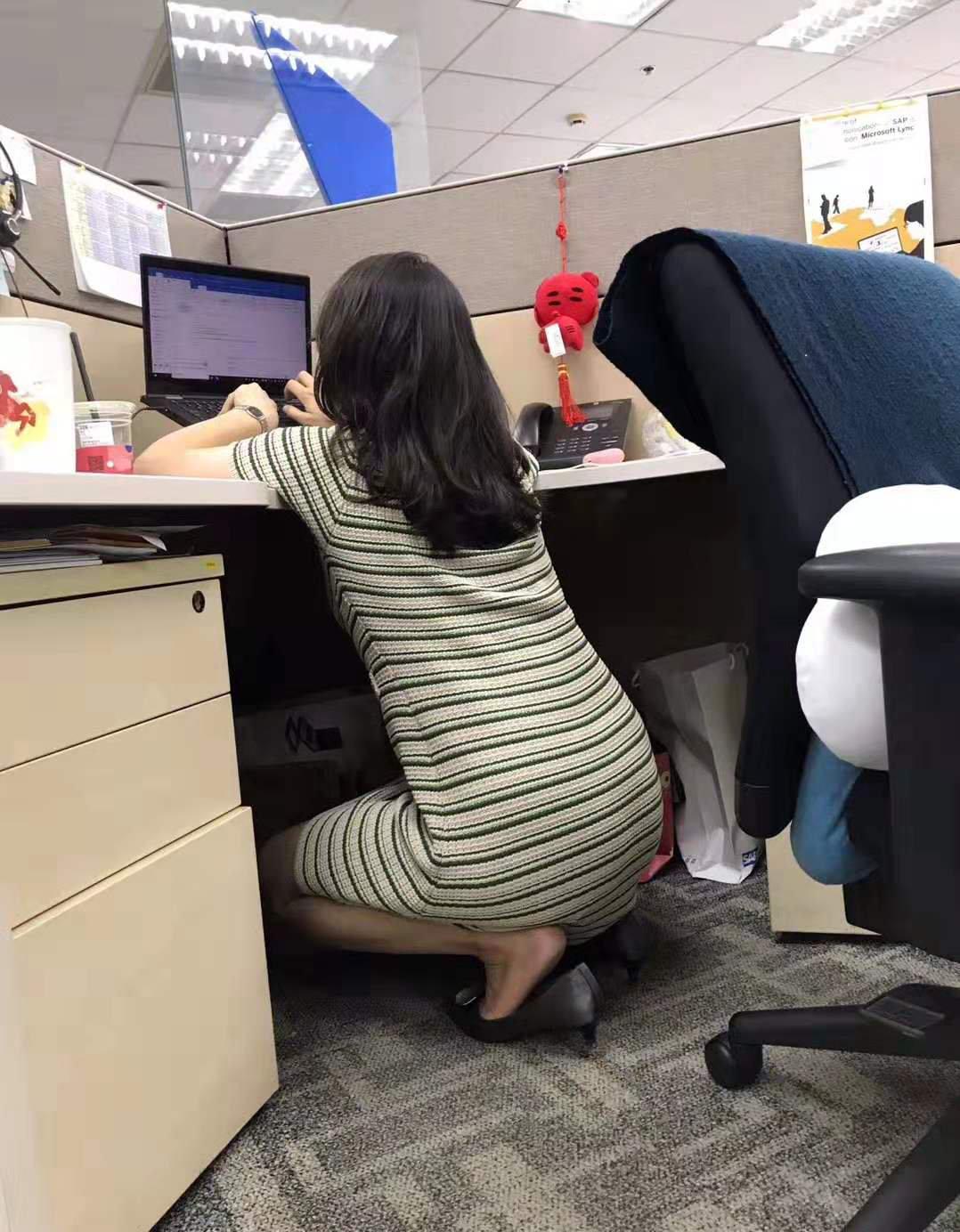 好像上班